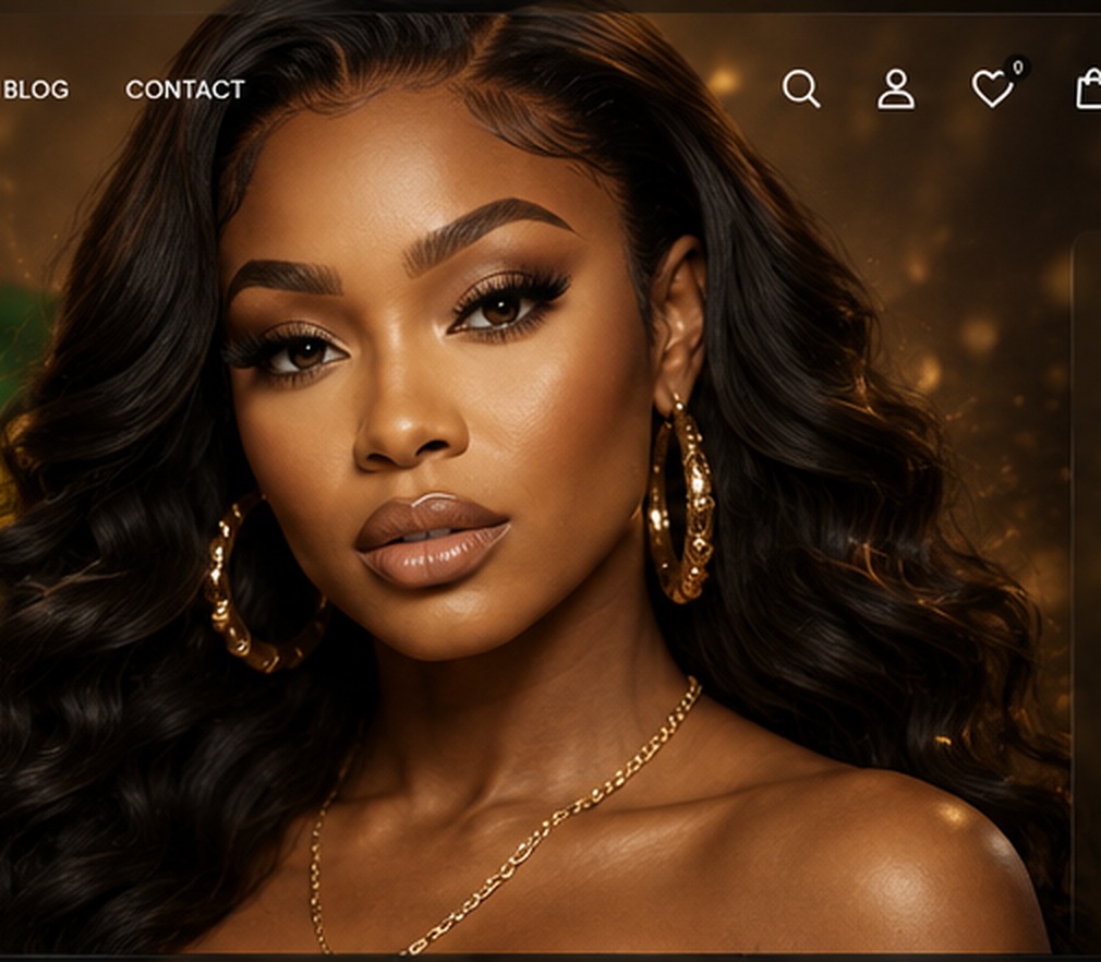 Luxury hair model